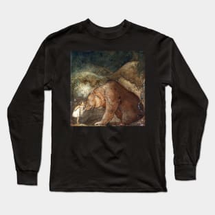 Poor Little Bear - John Bauer Long Sleeve T-Shirt